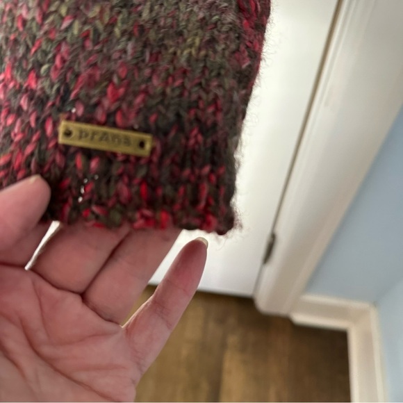 Prana Cardigan Ombre Earth Tones Longline Knit Bell Sleeves Fit & Flare Size M - Picture 4 of 12